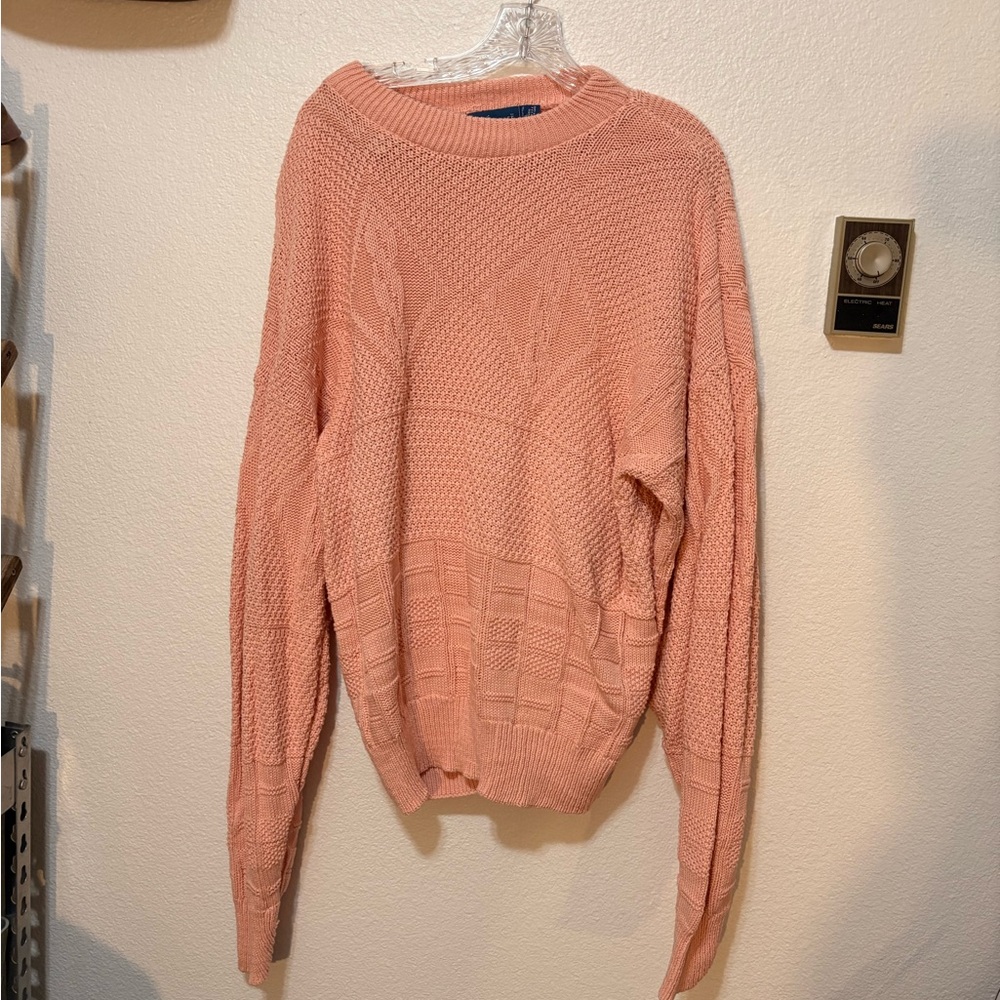 Towncraft Cozy Pink Knit Sweater
